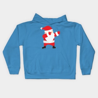 Dabbing Santa Claus Kids Hoodie